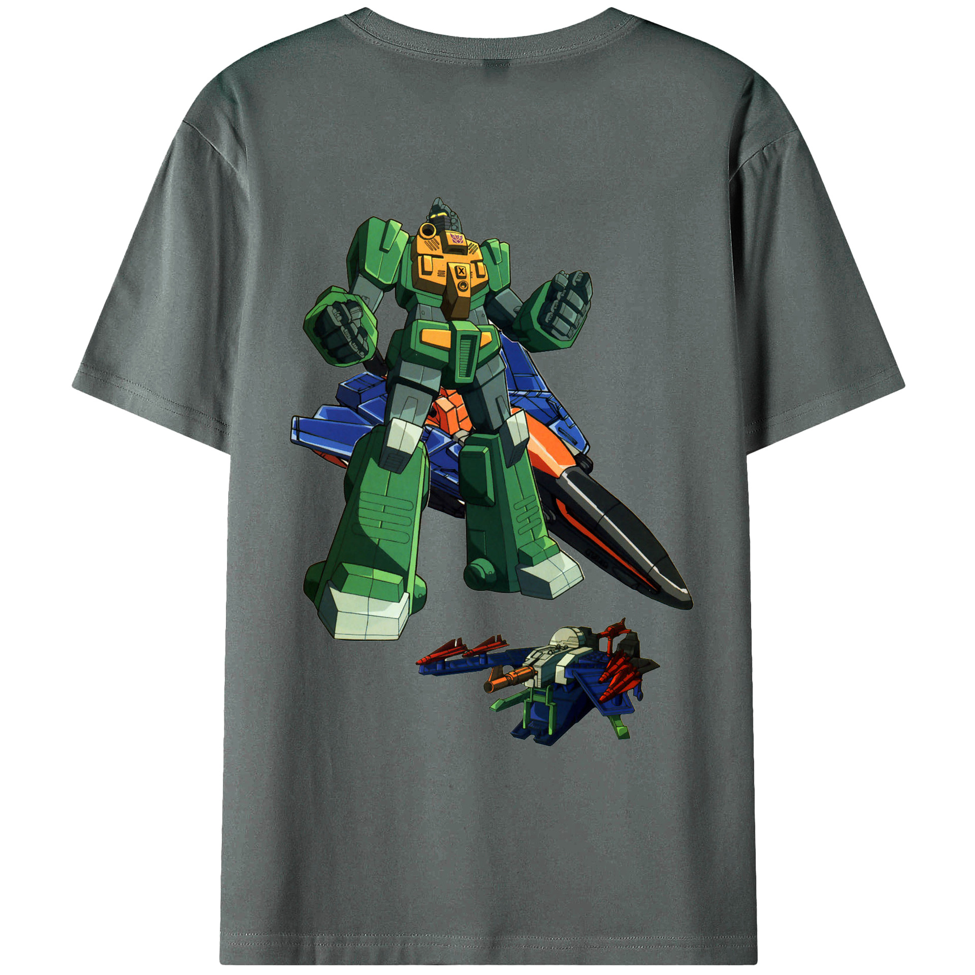 （画像用）  綿100％ メンズ半袖Tシャツ（バックプリント） 通気性